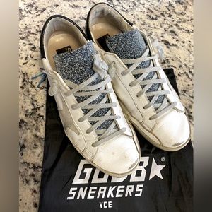 Golden Goose Deluxe Brand, Superstar Authentic rare blue tongue size 39